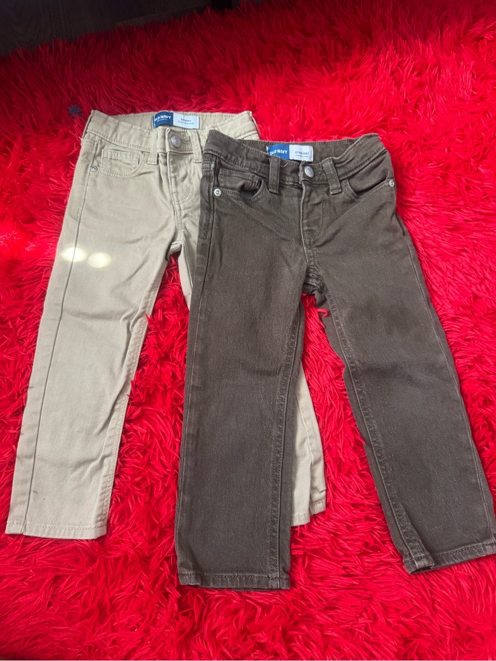 Old Navy Kids Corduroy Pants in Brown and Tan